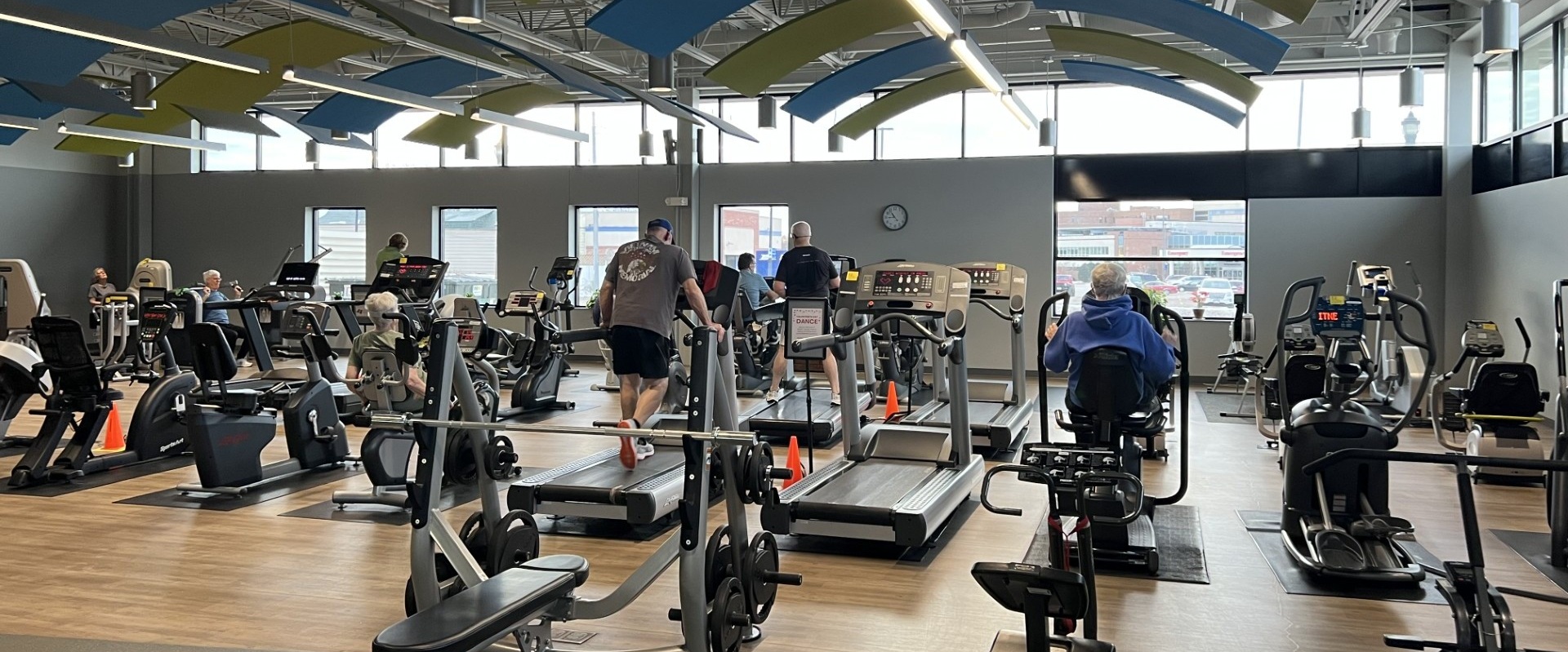 Check out our fitness facilities